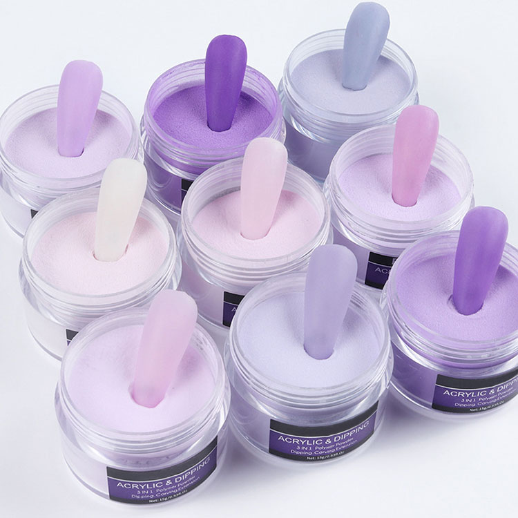 Kit iniziale da 12 colori Polvere acrilica 2 in 1