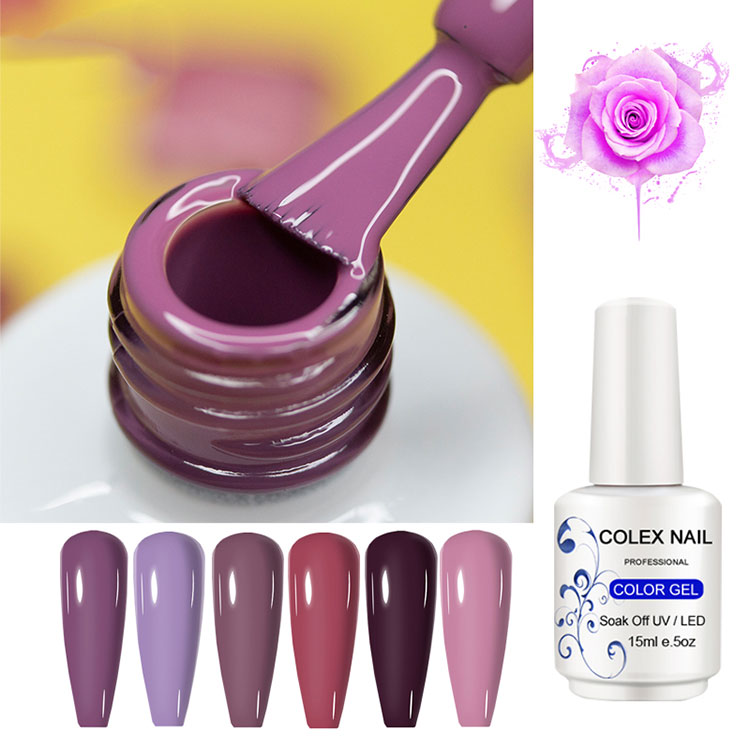 1 ml di smalto per unghie solido marrone cameo