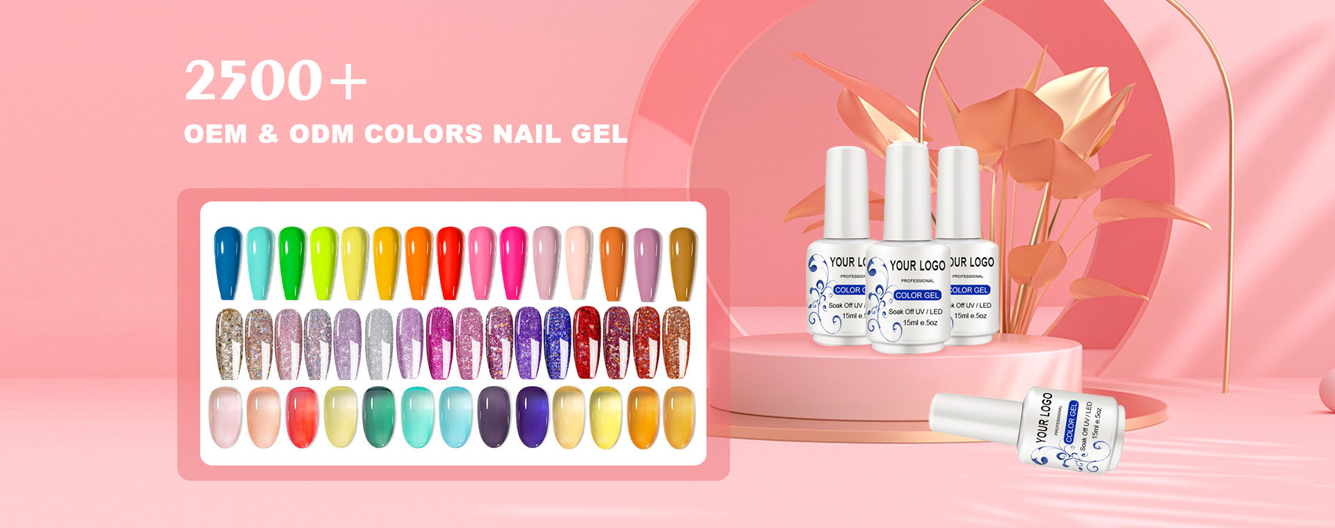Produttori di smalti gel glitterati