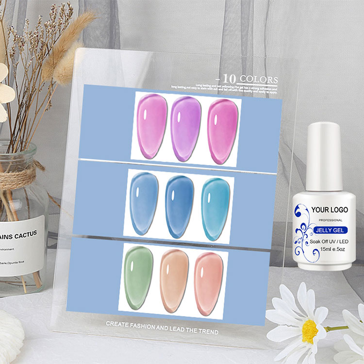 36 colori gel gel gel polacco
