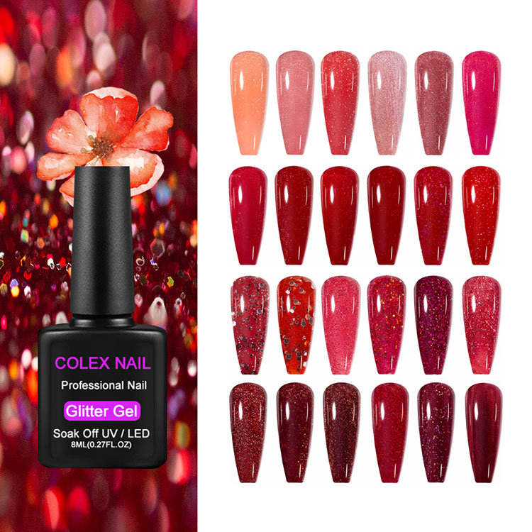 Regalo polacco Gel glitter da 8 ml