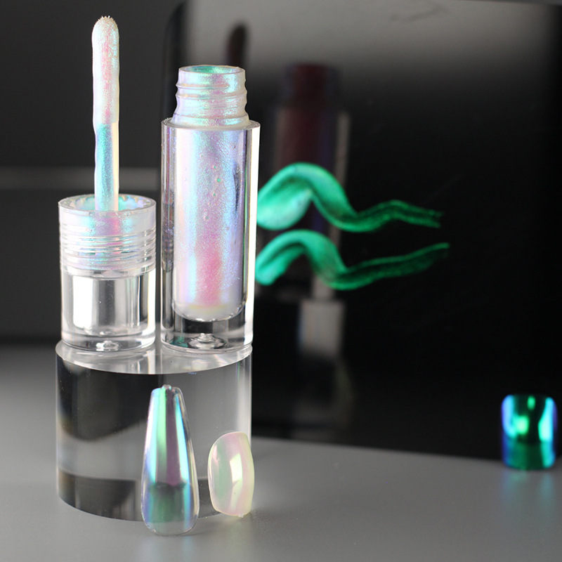 Polvere di specchio magico liquido per decorazione nail art fai-da-te