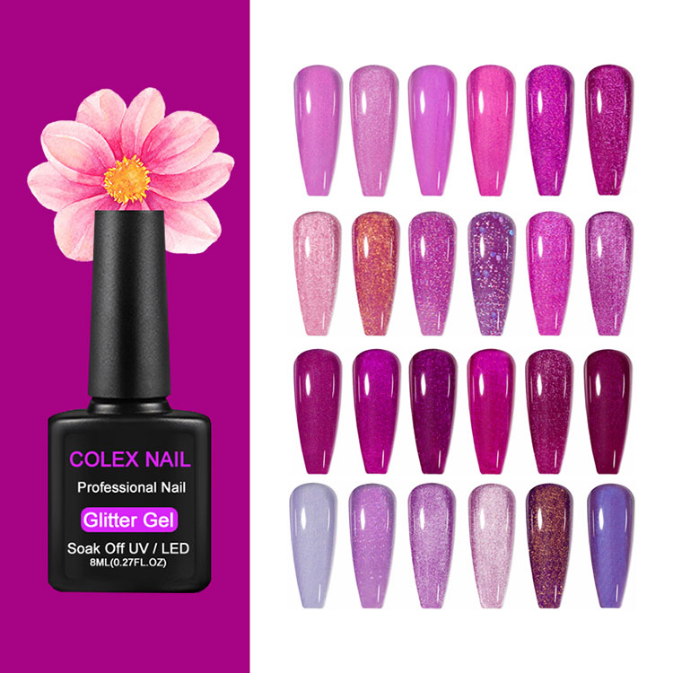 Buona polacco per gel glitter di tenacia