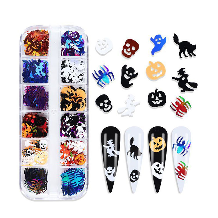 Paillettes glitterate di Halloween