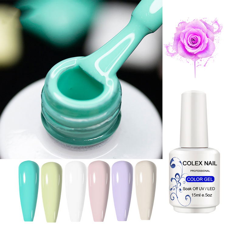 Macaron Green Pure Color Color Gel Polish