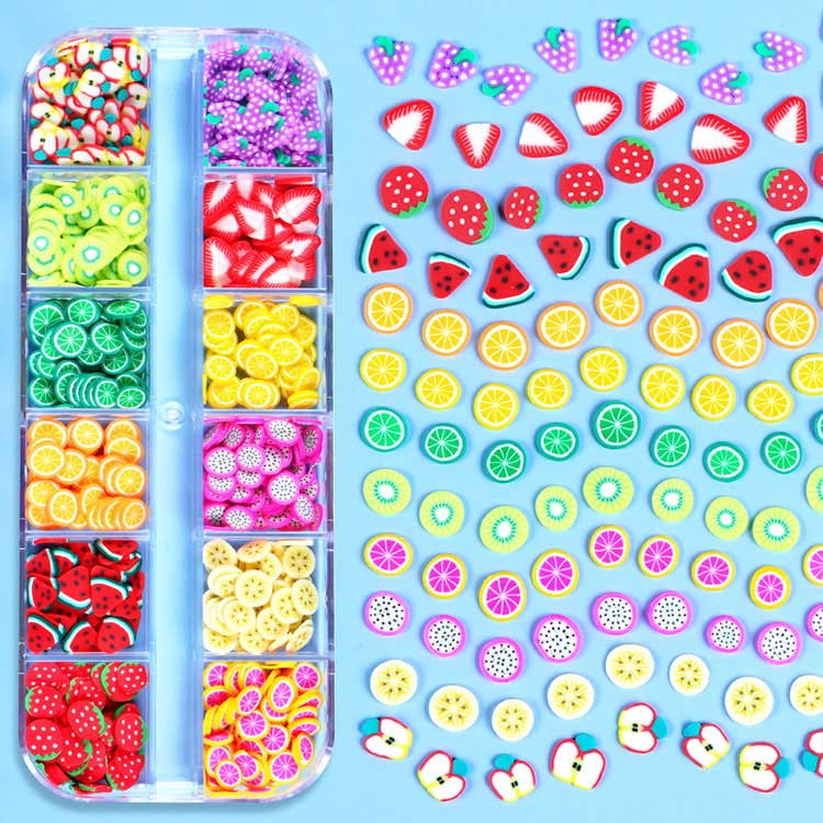Fette di frutta per nail art