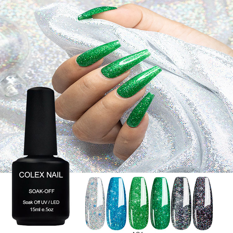 Smalto in gel nail art