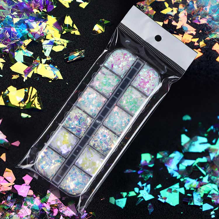 Modelli di paillettes per unghie