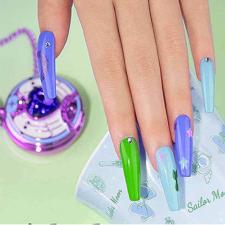 Gel UV Tipo di gel Poluto gel a colori puro